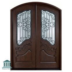 درب تمام چوب کلاسیک لابی کد 30852