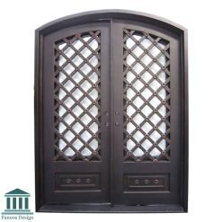 درب مدرن فلزی لابی ساده کد 30908