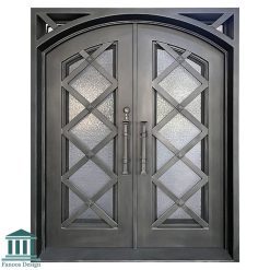 در مدرن فلزی لابی ساده کد 30907