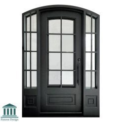 در مدرن آهنی لابی ساده کد 30906