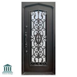 در آهنی ورودی تک لنگه کد 30886