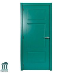 در اتاق خواب نئوکلاسیک سبز ام دی اف طرح CNC با رنگ پوششی کد 30747