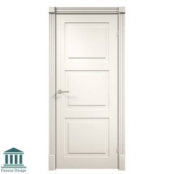 درب اتاق خواب MDF سه قاب جدید کد 30775