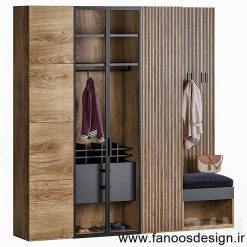 جالباسی و جاکفشی ایستاده کد 30176