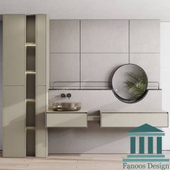 روشویی کابینتی و طراحی سرویس بهداشتی سنگی کد 30338