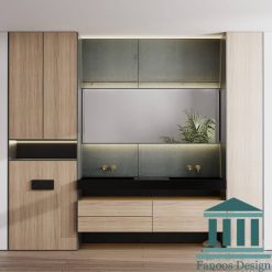 روشویی کابینتی و دیزاین حمام کد 30266