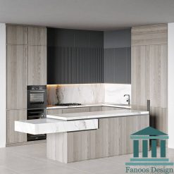 کابینت آشپزخانه مدرن کد 30381