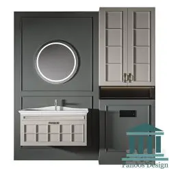 روشویی کابینتی و دیزاین سرویس بهداشتی کد 30362