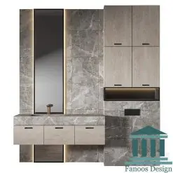 روشویی کابینتی و دیزاین سرویس بهداشتی کد 30374