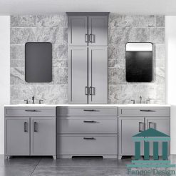 روشویی کابینتی و دیزاین حمام کد 30250