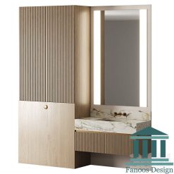 روشویی کابینتی و دیزاین حمام کد 30249