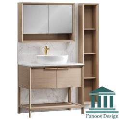 روشویی کابینتی و دیزاین حمام کد 30245