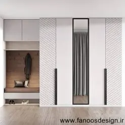 جالباسی و جاکفشی دیواری کد 30218