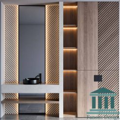 روشویی کابینتی و دیزاین حمام کد 30234