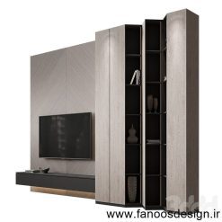 میز تلوزیون دیواری نئو کلاسیک کد 31064