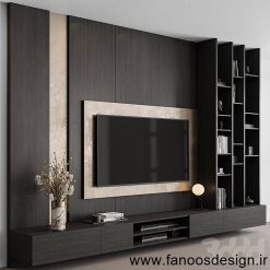 میز تلوزیون دیواری کلاسیک کد 31063