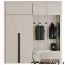 جالباسی و جاکفشی دیواری کد 30209