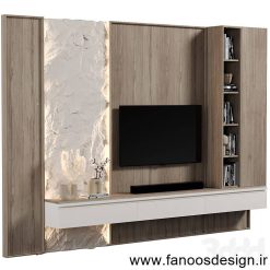 میز تی وی وال MDF کد 31094