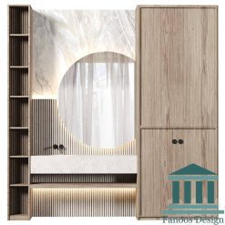 روشویی کابینتی و دیزاین حمام کد 30220