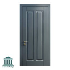 درب کلاسیک چوبی چهارقاب کد 30943