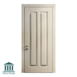 درب کلاسیک چوبی چهارقاب کد 30943