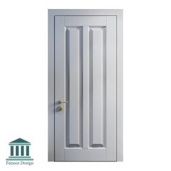 درب کلاسیک چوبی چهارقاب کد 30943