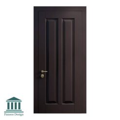 درب کلاسیک چوبی چهارقاب کد 30943