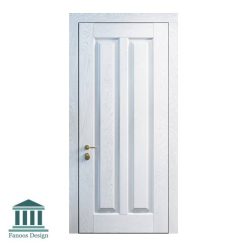 درب کلاسیک چوبی چهارقاب کد 30943