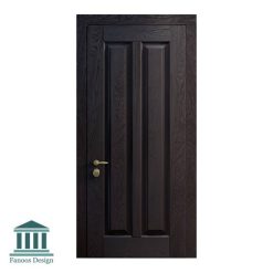 درب کلاسیک چوبی چهارقاب کد 30943