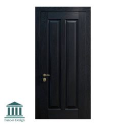 درب کلاسیک چوبی چهارقاب کد 30943