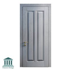 درب کلاسیک چوبی چهارقاب کد 30943