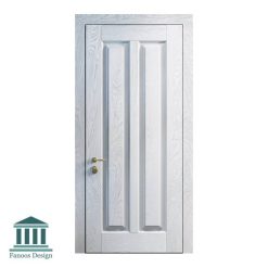 درب کلاسیک چوبی چهارقاب کد 30943
