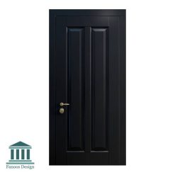 درب کلاسیک چوبی چهارقاب کد 30943