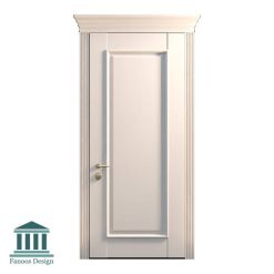 درب کلاسیک تمام چوب برجسته کد 30942