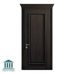 درب کلاسیک تمام چوب برجسته کد 30942