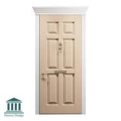 درب لابی چوبی کلاسیک کد 30946