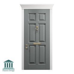 درب لابی چوبی کلاسیک کد 30946