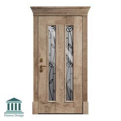 درب اتاقی کلاسیک چوبی شیشه خور کد 30944 10 درب لابی کلاسیک چوبی شیشه خور کد 30944