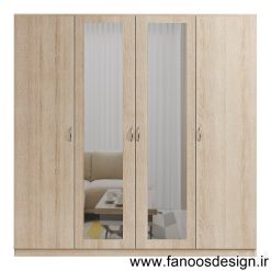 کمد دیواری ام دی اف کد 0116