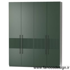 کمد دیواری کلاسیک با رنگ پلی اورتان کد 010