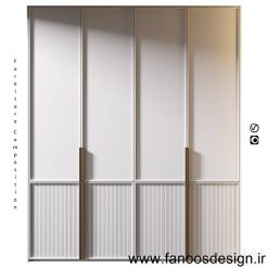 کمد دیواری ام دی اف کد 003