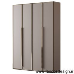 کمد دیواری هایگلاس ریلی کد 0122