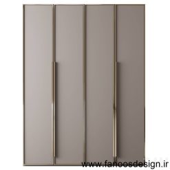 کمد دیواری هایگلاس ریلی کد 0122