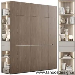 کمد دیواری کد 0104