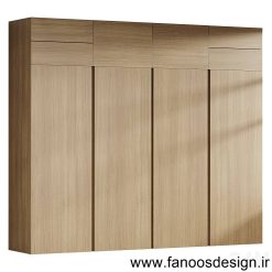 کمد دیواری mdf کد 121