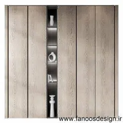 کمد دیواری مدرن کد 31008