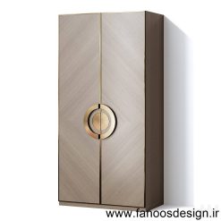 کمد دیواری روکش چوب کد 0100 8 کمد دیواری کد 0100