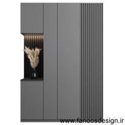 کمد دیواری پلی اورتان مدرن کد 31000