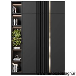 کمد دیواری مدرن پلی اورتان کد 30999