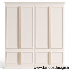 کمد دیواری کلاسیک mdf کد 091